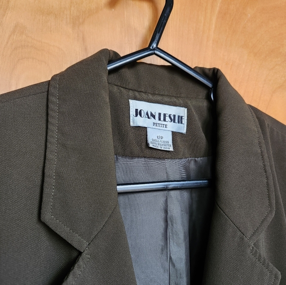 Jan Leslie Dark Green Blazer - Picture 2 of 3